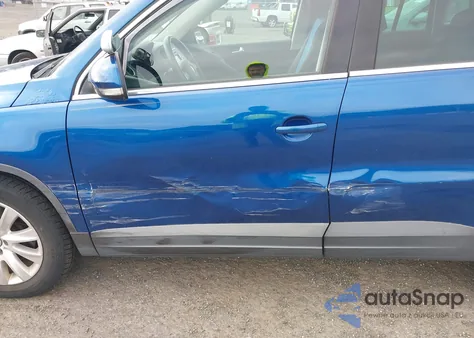 2009 Volkswagen Tiguan Se/Sel from USA, damaged, VIN WVGBV75NX9W500485